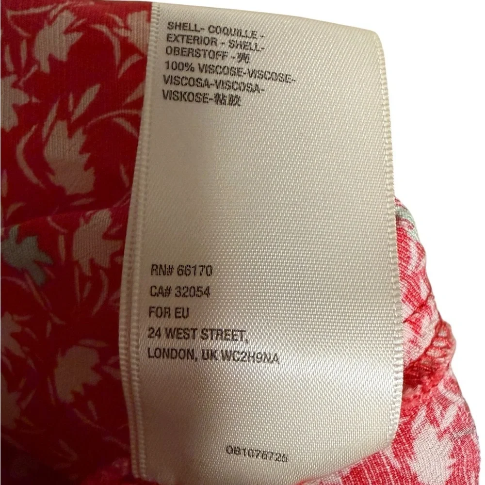FREE PEOPLE In Full Bloom Dress – Red | Size M - Picture 8 of 8